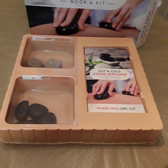 Hot & Cold Stone Massage Book & Kit Mud Puddle Brand NEW. - Picture 5 of 5